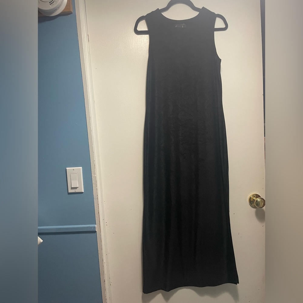Scarlett Vintage 90s Black Maxi Classic Dress